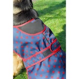 Rhinegold Highland Waterproof Dog Coats Navy Large Dog Coat Barnstaple Equestrian Supplies