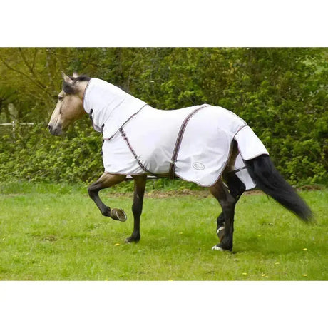 Rhinegold Kenya Mesh Fly Rug With Neck Cover 4'6" Fly Rugs Barnstaple Equestrian Supplies