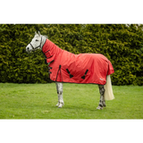 Rhinegold Konig 200g Turnout Rugs Medium Weight Full Neck Red 4'6" Turnout Rugs