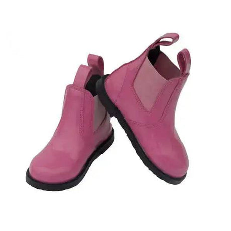 Rhinegold Little Ones Pink Jodhpur Boots 10 - Child Rhinegold Short Riding Boots Barnstaple Equestrian Supplies