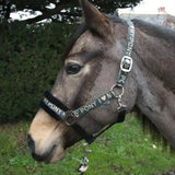 Rhinegold Love My Pony Headcollar & Lead Rope Set Gold Cob Headcollar Sets