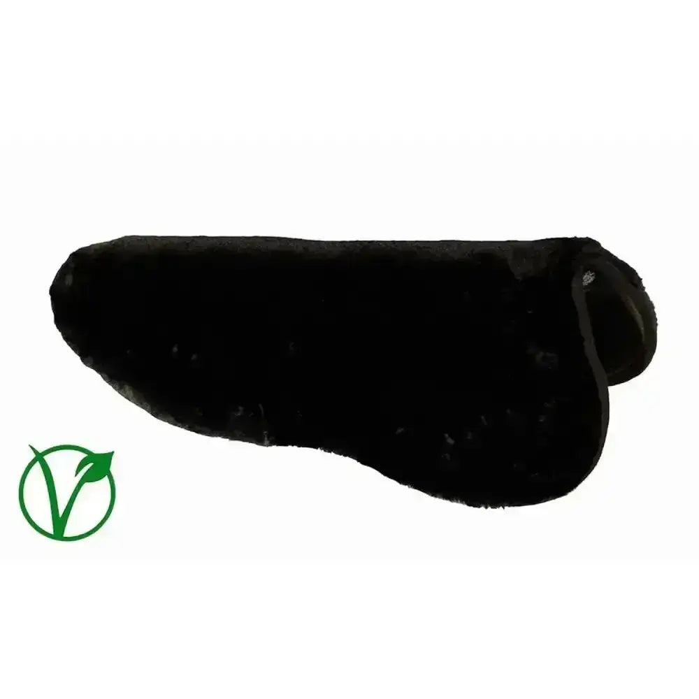 Black faux fur pile seat saver rhinegold luxury seat saver with plush soft texture and contoured comfort shape