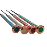 Rhinegold Metallic Handle Riding Crop Green Riding Crops & Whips