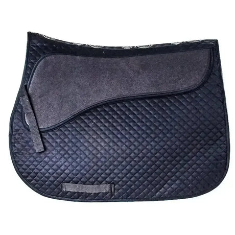 Rhinegold Pressure Pad Saddle Cloth Black One Size/Full Saddle Pads
