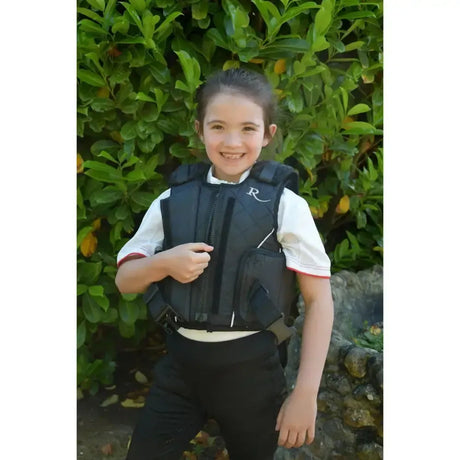 Rhinegold Prestige Zip Front Childs Body Protector Childs Small Body Protectors