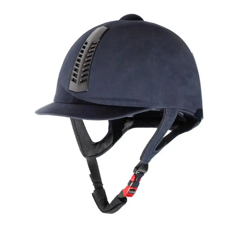 Rhinegold Pro Riding Hat Traditional Finish PAS 015 STANDARD Navy 6 3/8 Riding Hats Barnstaple Equestrian Supplies