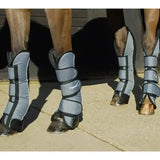 Rhinegold Ripstop Full Length Travel Boots Silver Cob Horse Travel Boots