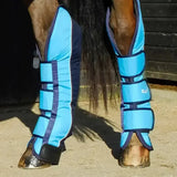 Rhinegold Ripstop Full Length Travel Boots Turquoise Cob Horse Travel Boots