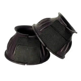 Rhinegold Rubber Over Reach Boots Plum Small Over Reach Boots