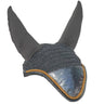 Rhinegold Sequin Fly Veil Grey Cob Rhinegold Horse Ear Bonnets Barnstaple Equestrian Supplies