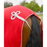 Rhinegold Show Fleece With Fur Collar Black 5/6 Show Rugs Barnstaple Equestrian Supplies