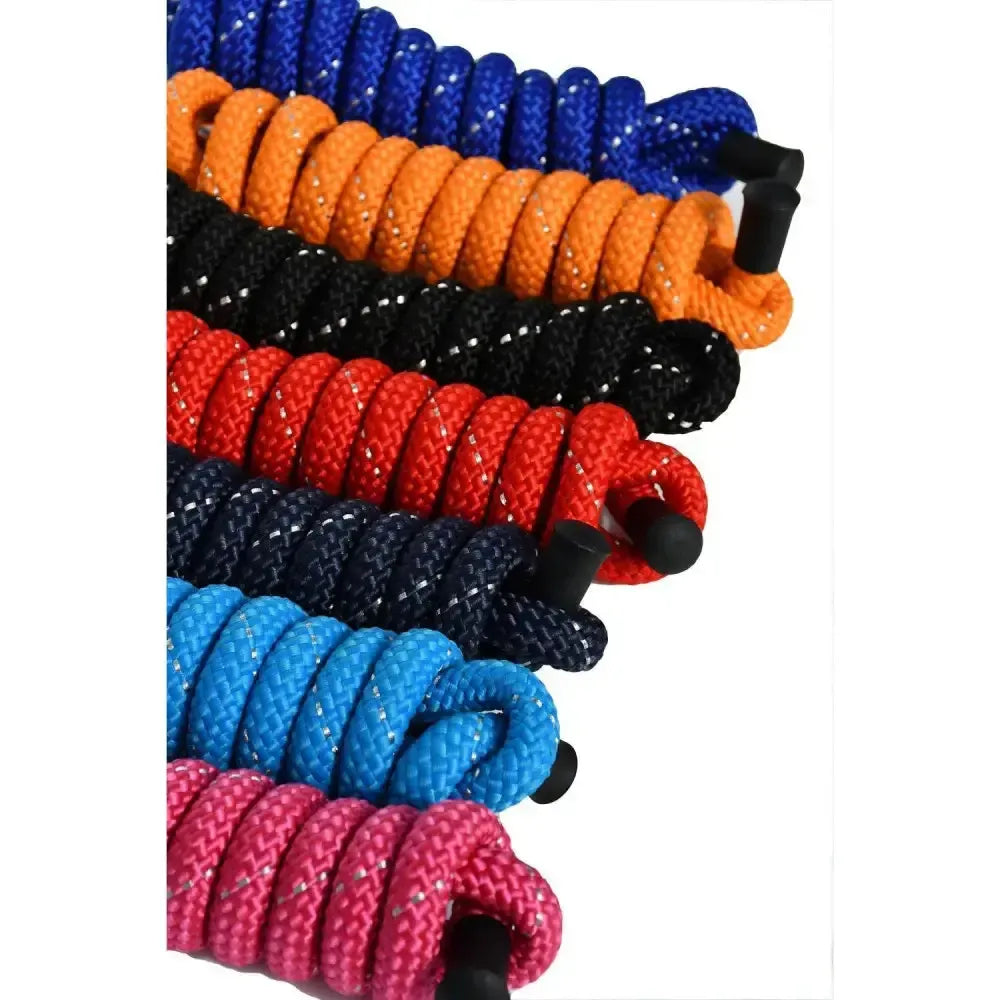 Rhinegold Silver Thread Heavy Duty Leadrope Black Lead Ropes