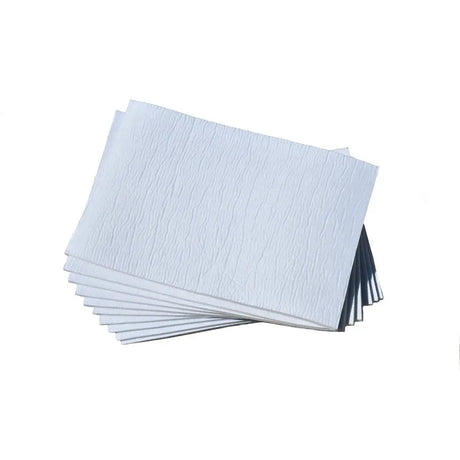 White textured paper sheets stacked in rhinegold small gamgee pads set of 10 from barnstaple equestrian supplies