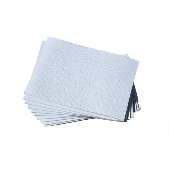 Rhinegold small gamgee pads set of 10 white textured paper sheets stacked for barnstaple equestrian supplies