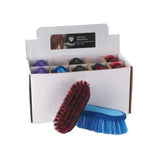 Rhinegold Soft Touch Dandy Brush Red / Navy Single Brush Dandy Brushes