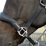 Rhinegold Softee Pro-Anatomical Leather Headcollar Black Cob Leather Headcollars