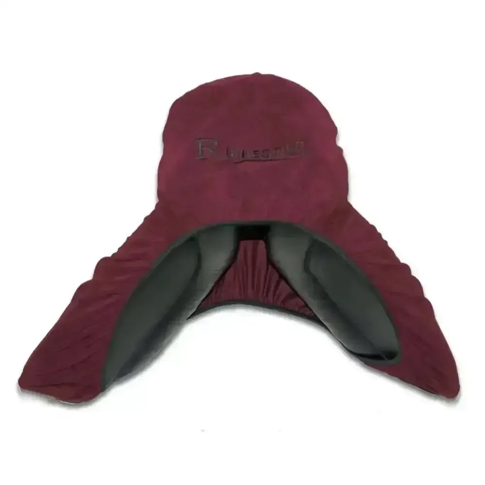 Rhinegold Stretchy Saddle Cover Dark Red One Size Saddle Covers