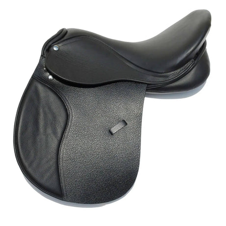 Rhinegold Sussex Changeable Gullet Leather Saddle Black 15" Rhinegold Saddles Barnstaple Equestrian Supplies
