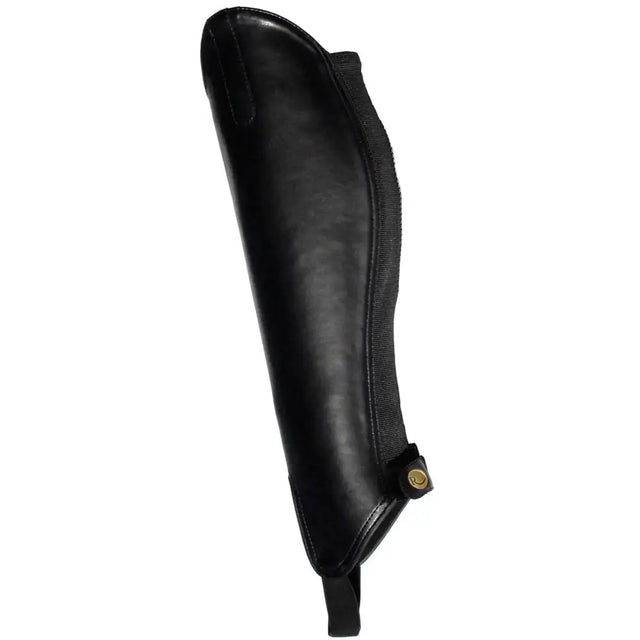 Rhinegold Synthetic Gaiters Black Large Chaps & Gaiters Barnstaple Equestrian Supplies