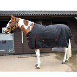 Rhinegold Thor 350g Heavy Weight Turnout Rugs 4'6" Black / Red Turnout Rugs