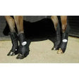 Black rhinegold travel boots ripstop full length with white logos designed for horse leg protection and travel use