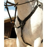 Rhinegold V-Check Breastplate Black Cob Breastplates & Martingales
