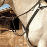 Rhinegold V-Check Breastplate Black Cob Rhinegold Breastplates & Martingales Barnstaple Equestrian Supplies