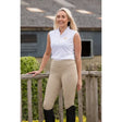 Rhinegold Vogue Full Seat Performance Tights Beige 8 Riding Tights Barnstaple Equestrian Supplies