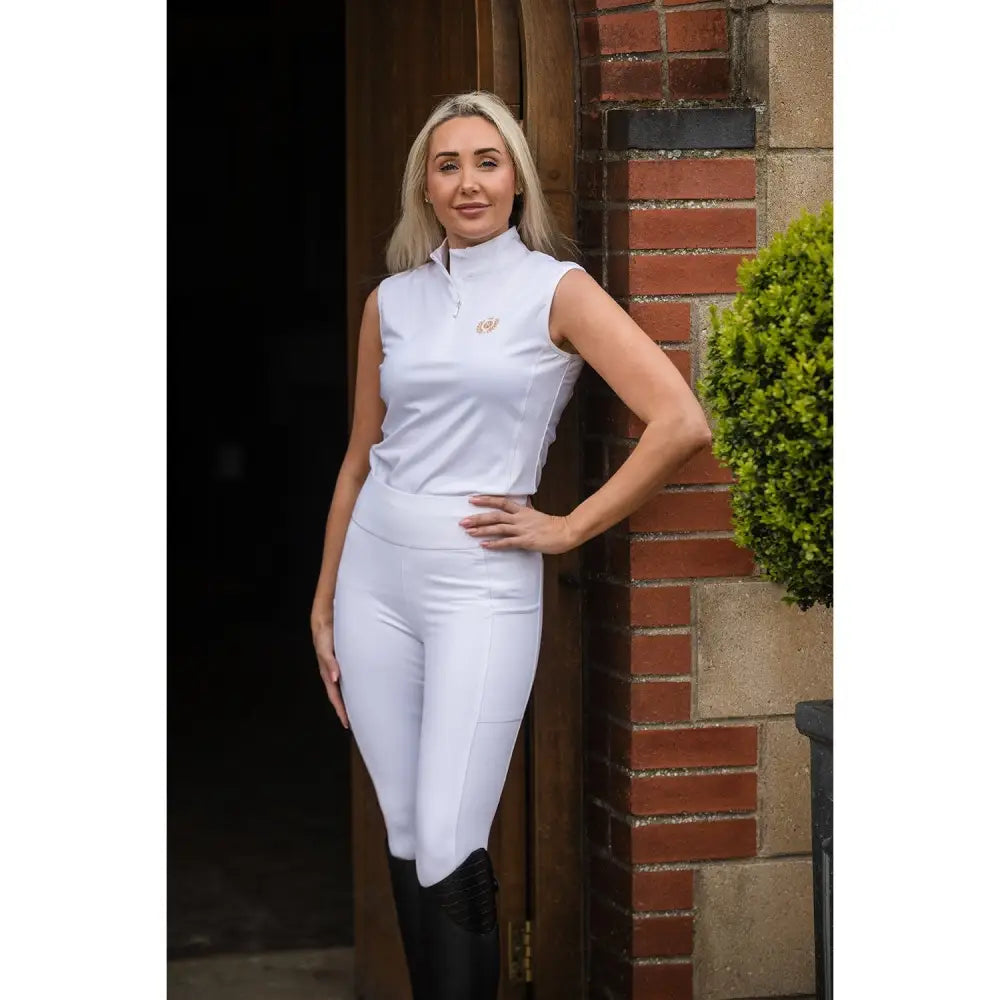 Rhinegold Vogue Sleeveless Base Layer Small Show Shirts Barnstaple Equestrian Supplies