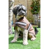 Rhinegold Waterproof Dog Coat Brown 10"(25cm) Dog Coat