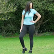Riding Tights Silicone Knee Lycra Leggings Rhinegold Performance 8 Riding Tights