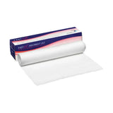 A roll of white robinson fast aid highly absorbent plain lint in branded packaging for quick wound care