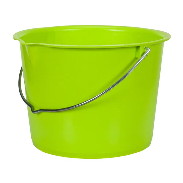 Robust Bucket 20L with Spout Black Barnstaple Equestrian Supplies