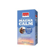 Blue rectangular box of rockies magnacalm lick mineral block calms nervous excitable horses with horse image and white text