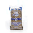 A bag of rowen barbary soft n soak low energy diet horse feed with a white blue label and brown granular contents visible