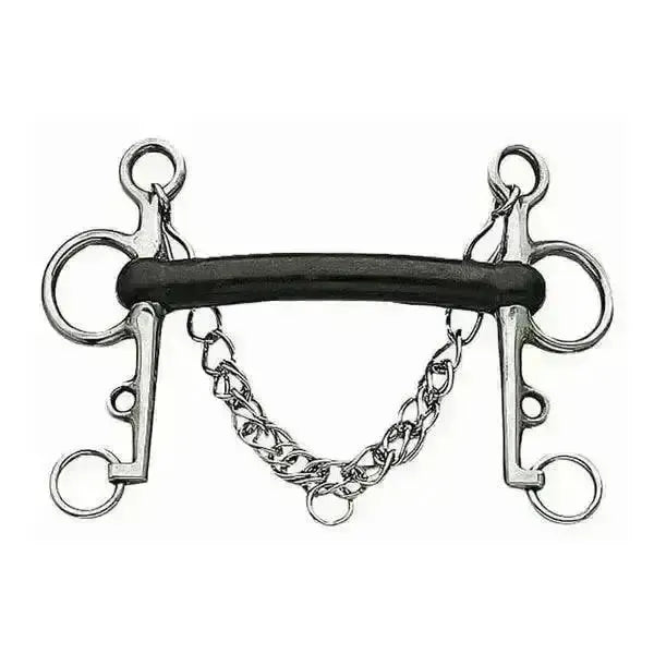 Rubber Pelham Mullen Mouth Bits 127 mm (5") Horse Bits
