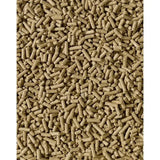 Brown cylindrical pellets of saracen re-coup cube cereal-free feed designed to support horses prone to gastric ulceration