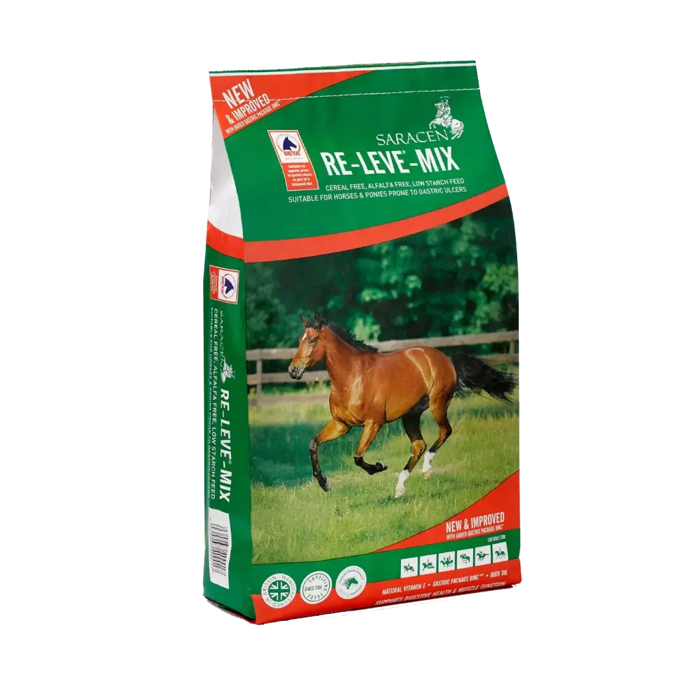 Saracen Re-Leve Mix Horse Feed Horse Feeds Barnstaple Equestrian Supplies