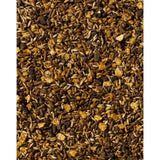 A mix of brown and golden grains and pellets in saracen stud prep multipurpose sweetfeed with buffered mineral complex