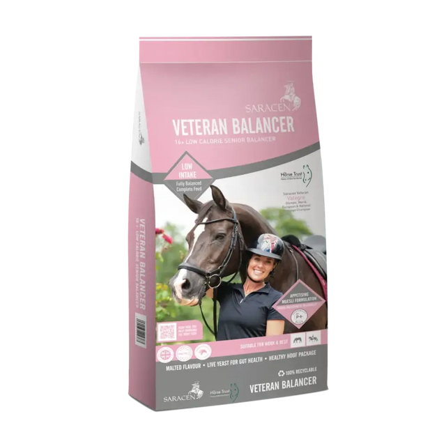 Saracen Veteran Balancer Horse Feeds Barnstaple Equestrian Supplies