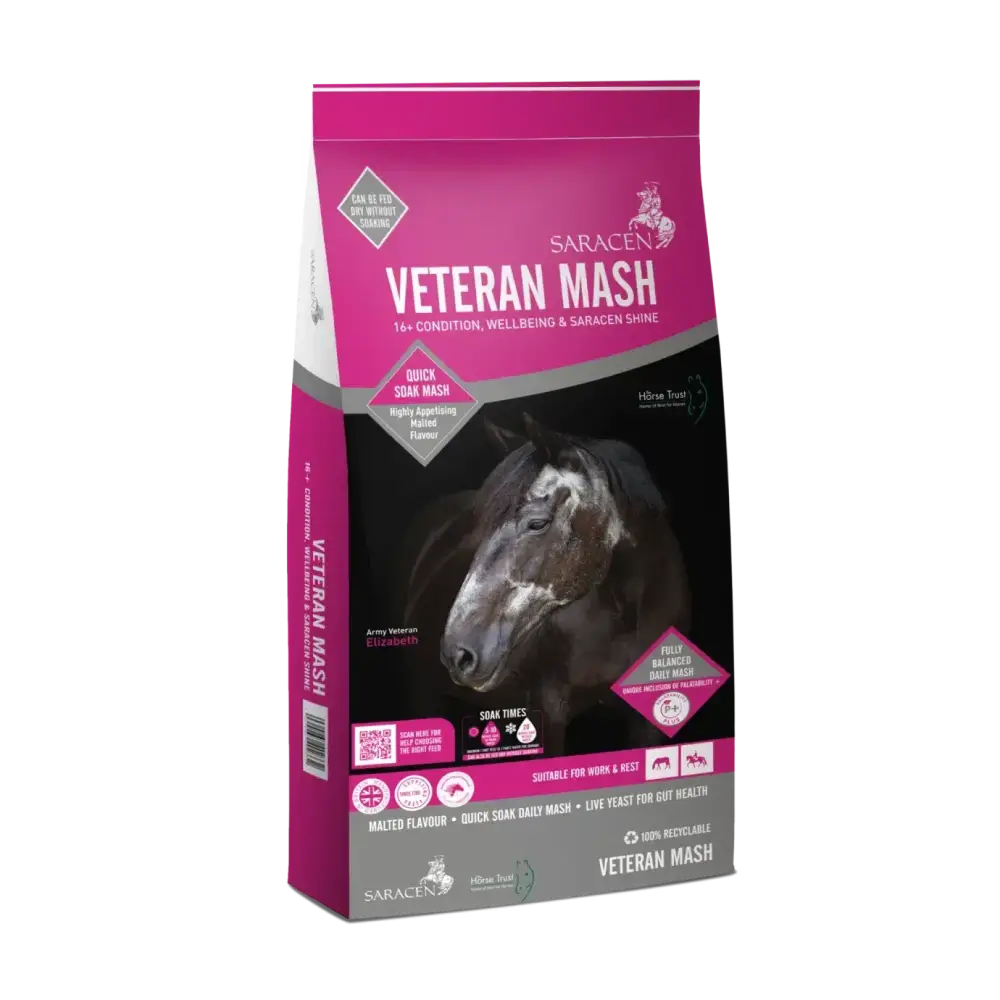 Saracen Veteran Mash Horse Feeds Barnstaple Equestrian Supplies