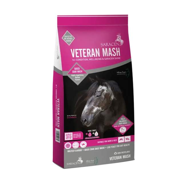 Saracen Veteran Mash Horse Feeds Barnstaple Equestrian Supplies