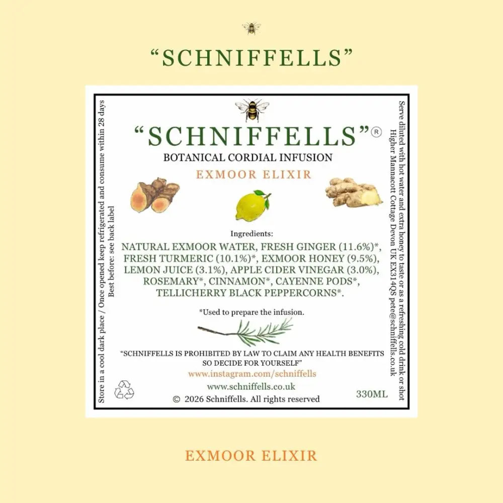 Schniffells Botanical Cordial Infusion Drink