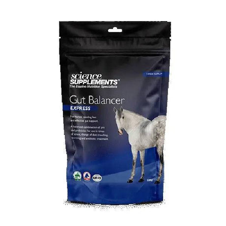 Science supplements gut balancer express 588g Science Supplements Horse Supplements Barnstaple Equestrian Supplies