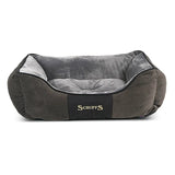 Scruffs Chester Box Bed Small Graphite Dog Bed Barnstaple Equestrian Supplies