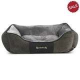 Scruffs Chester Box Bed Small Graphite Dog Beds