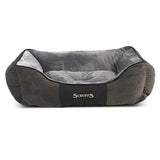 Scruffs Chester Box Bed Small Graphite Dog Bed Barnstaple Equestrian Supplies