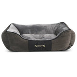 Scruffs Chester Box Bed Small Graphite Dog Bed Barnstaple Equestrian Supplies