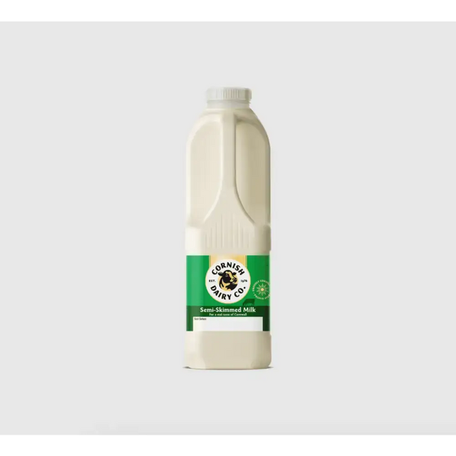 Semi Skimmed Milk Cornish Dairy Co Drinks