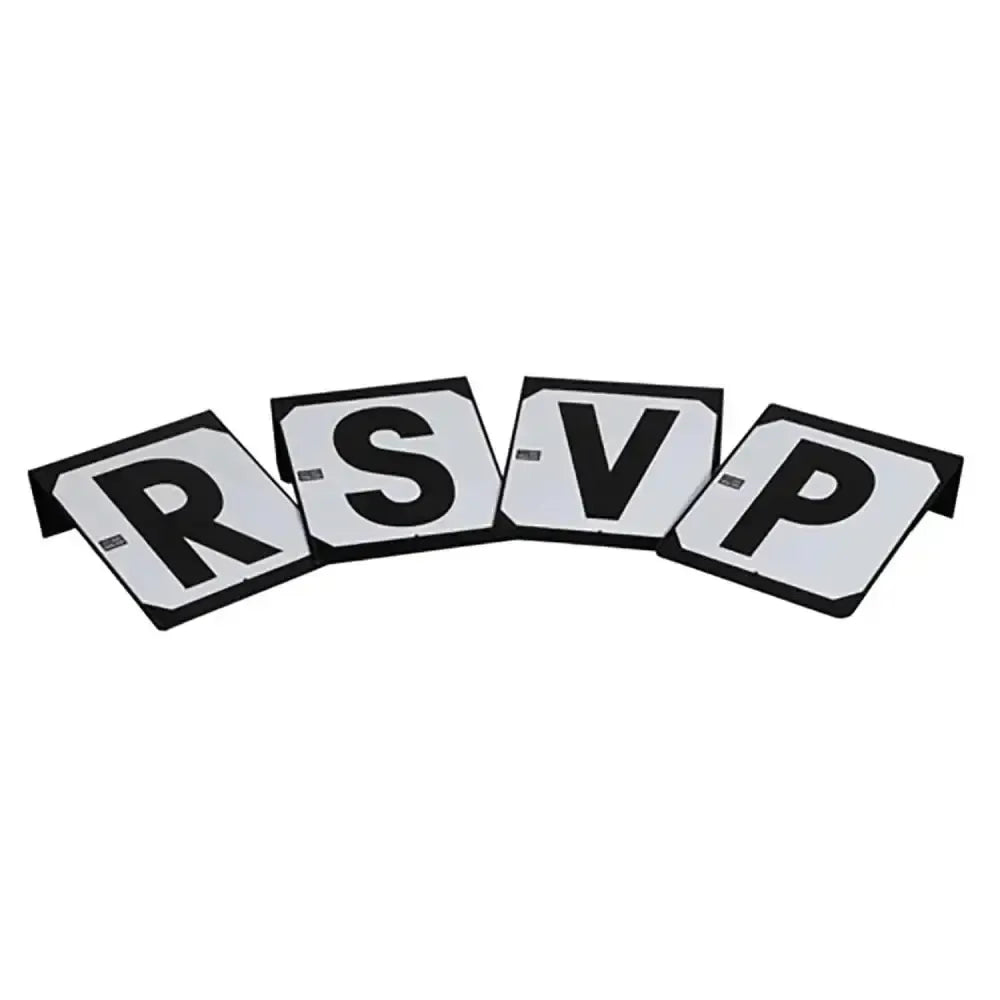 Set of 4 Dressage Markers RSVP Screw On Steel Dressage Letters manege